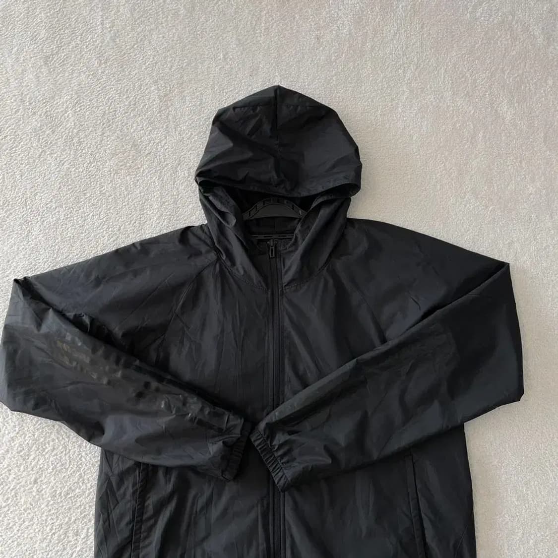 L 아디다스 기모 윈드 바람막이 자켓 100 상품이미지2