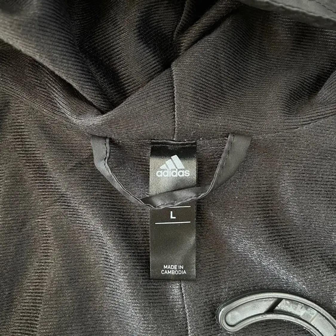 L 아디다스 기모 윈드 바람막이 자켓 100 상품이미지4