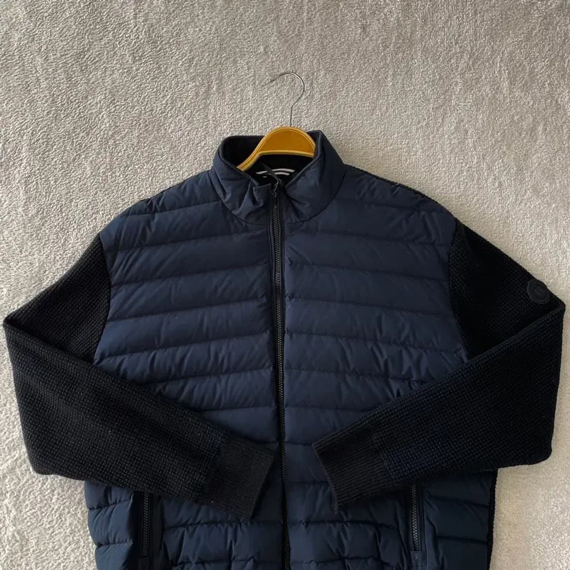 XXXL 코오롱 남성 구스다운 니트패딩 빅사이즈 110 상품이미지2