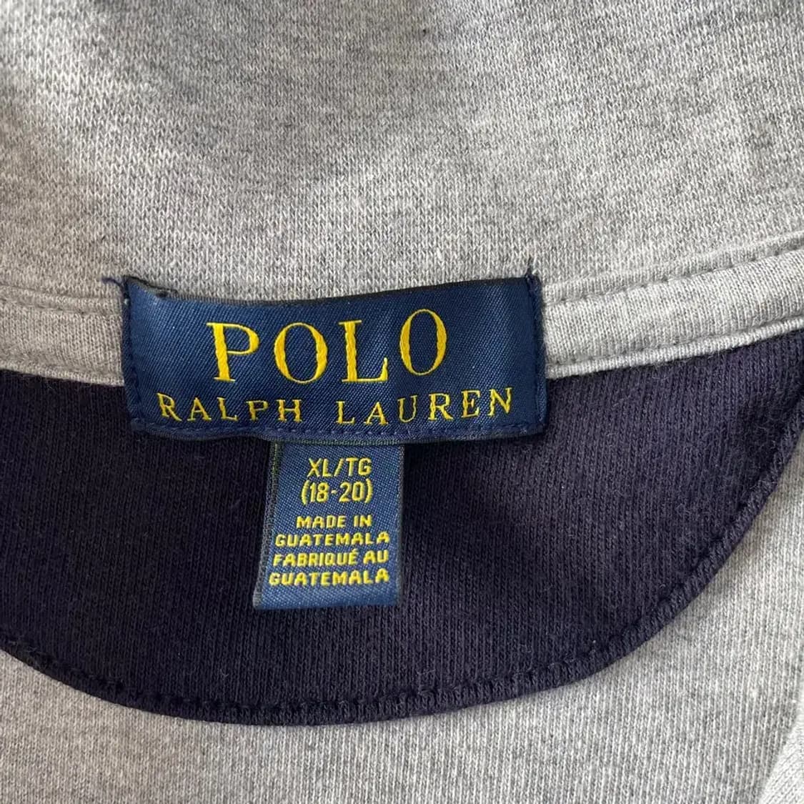 폴로 보이즈 반집업 니트 XL 여성 M 상품이미지4