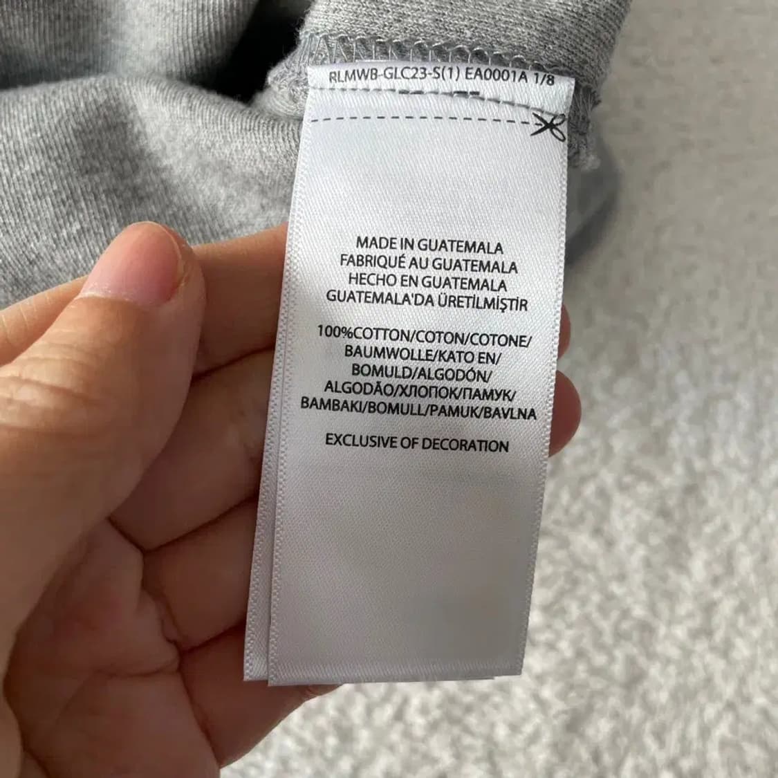 폴로 보이즈 반집업 니트 XL 여성 M 상품이미지6