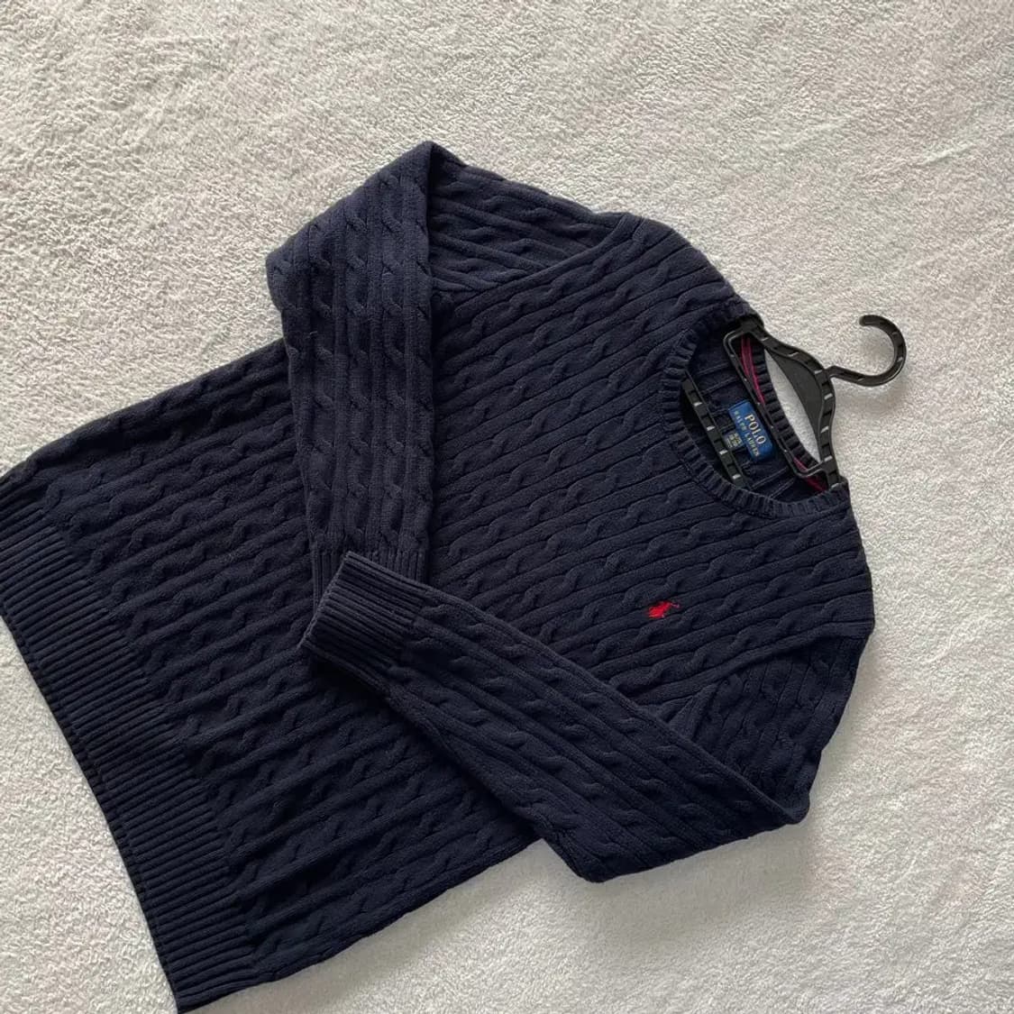 폴로 보이즈 꽈배기 니트 XL 여성 상품이미지3