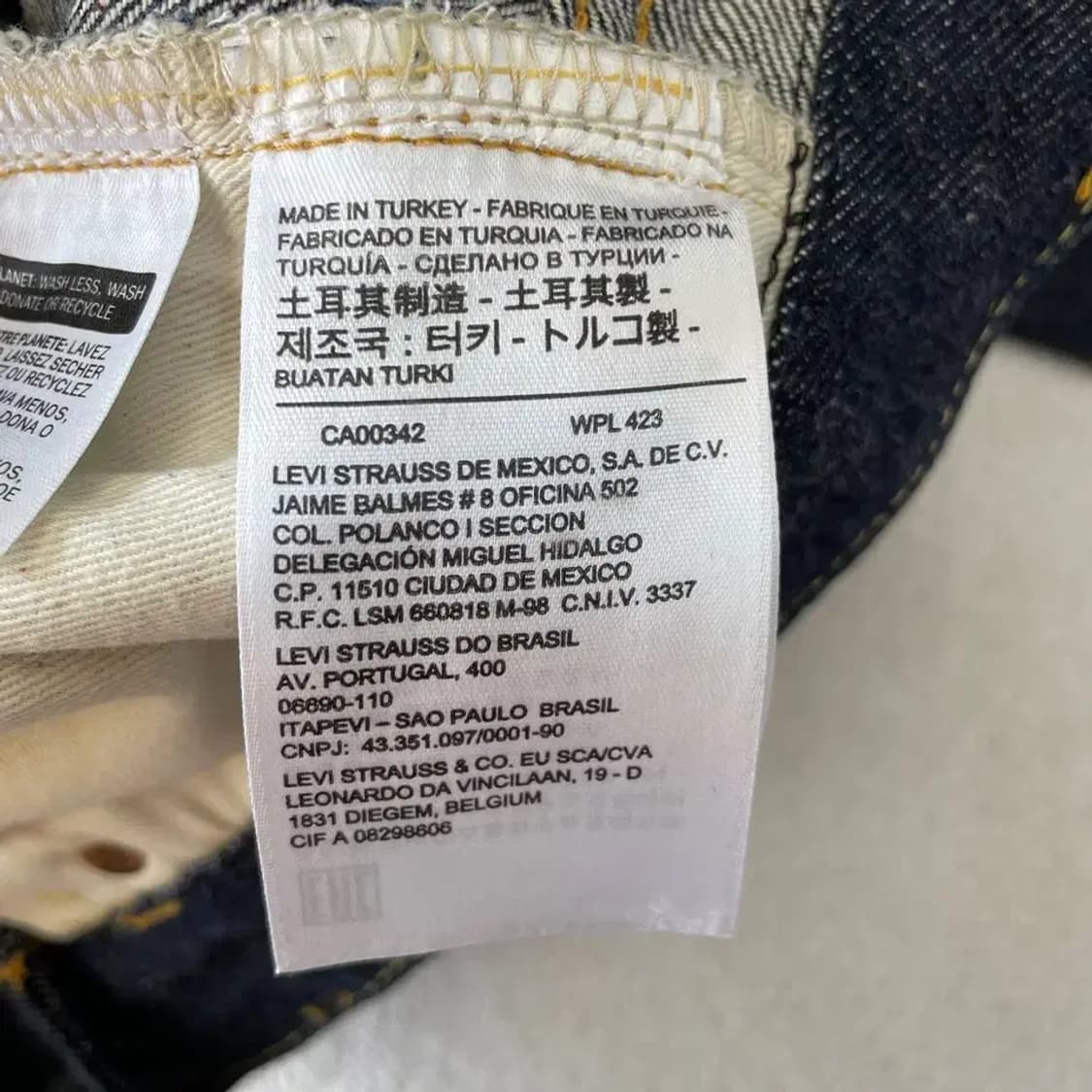 리바이스 LVC 55501 리지드 팬츠 바지 28-32 상품이미지4