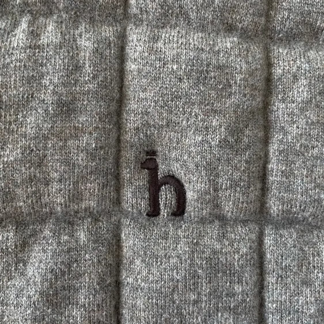 L 헤지스 신형 울 니트조끼 가디건 집업 100 남성 상품이미지5