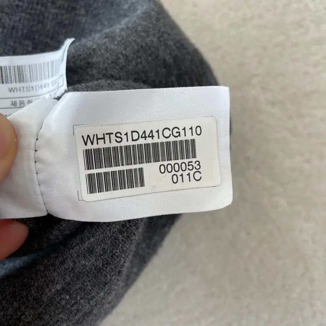 XXL 헤지스 남성 2023 헨리넥 니트 110 상품이미지7