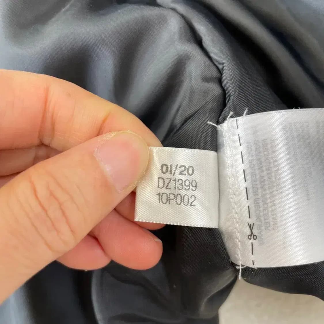 XXL 아디다스 카키 패디드 자켓 패딩 110 빅사이즈 상품이미지8