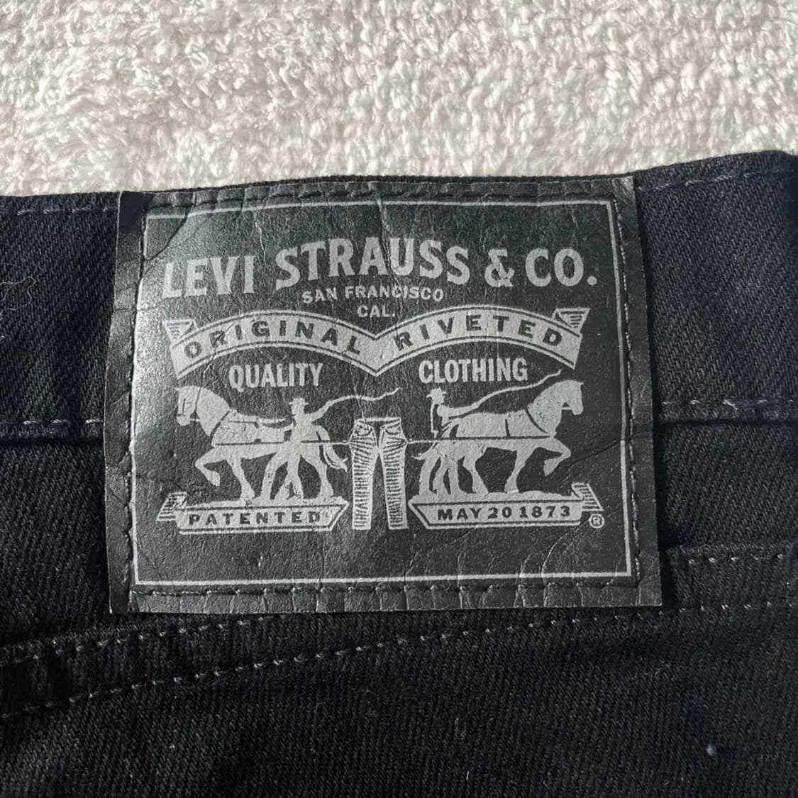 34 리바이스 블랙진 바지 상품이미지7