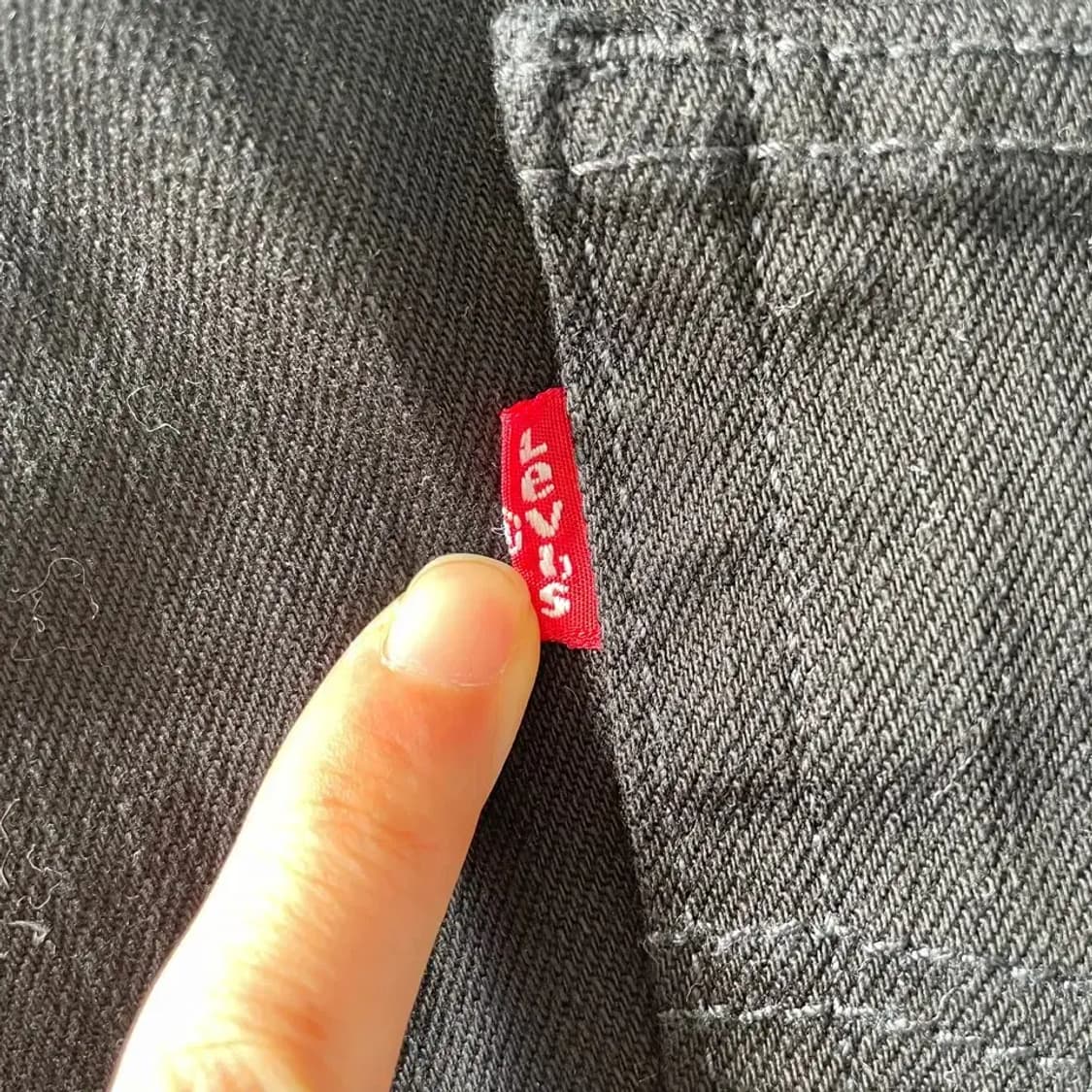 34 리바이스 블랙진 바지 상품이미지8