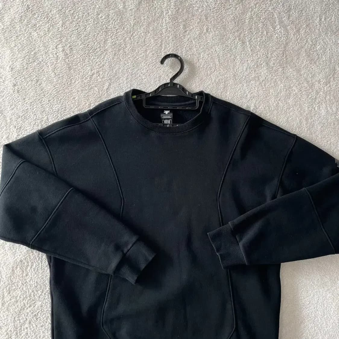 L 데상트 신형 기모 맨투맨 100 상품이미지2