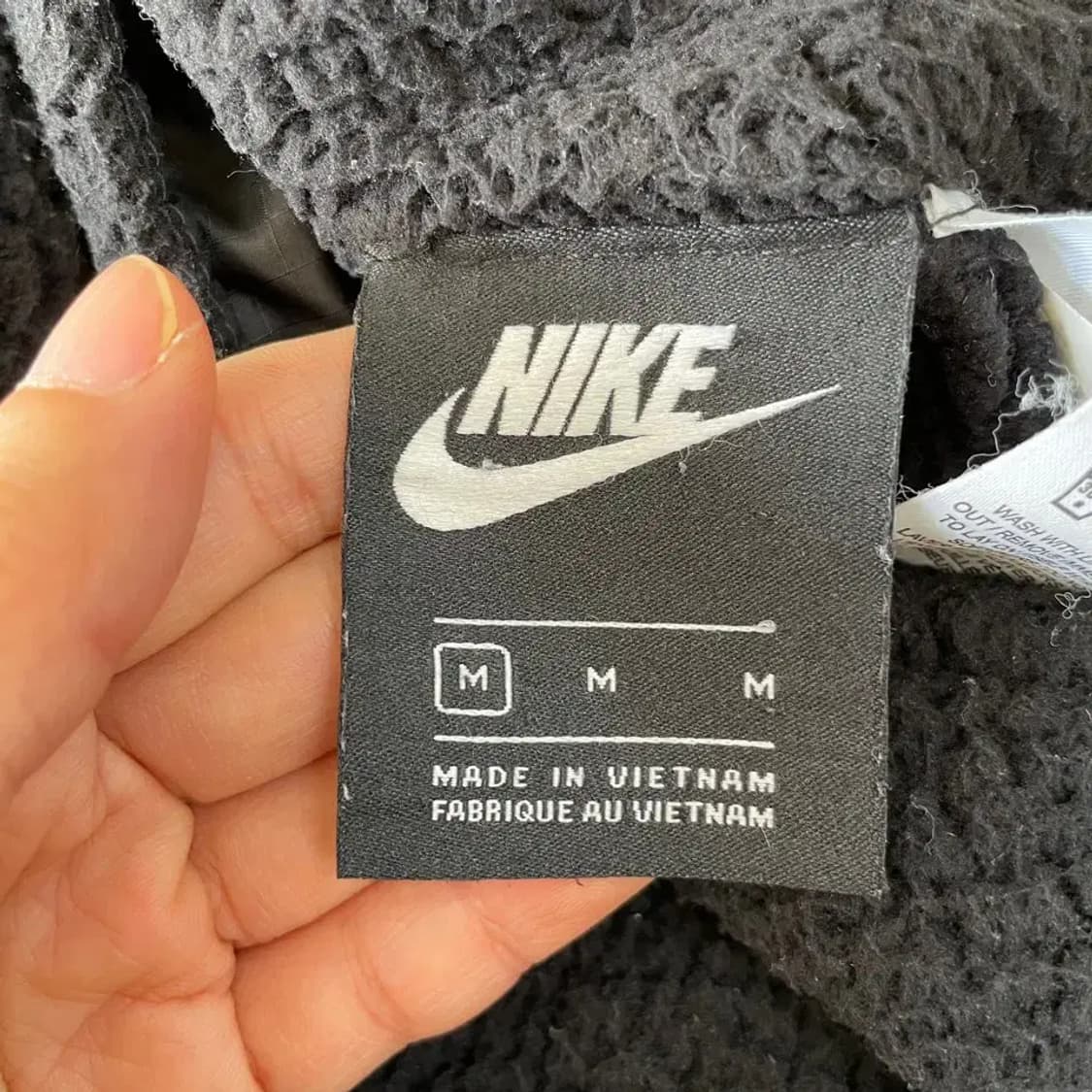 L 나이키 NSW 양면 빅스우시 후리스 자켓 100 상품이미지7