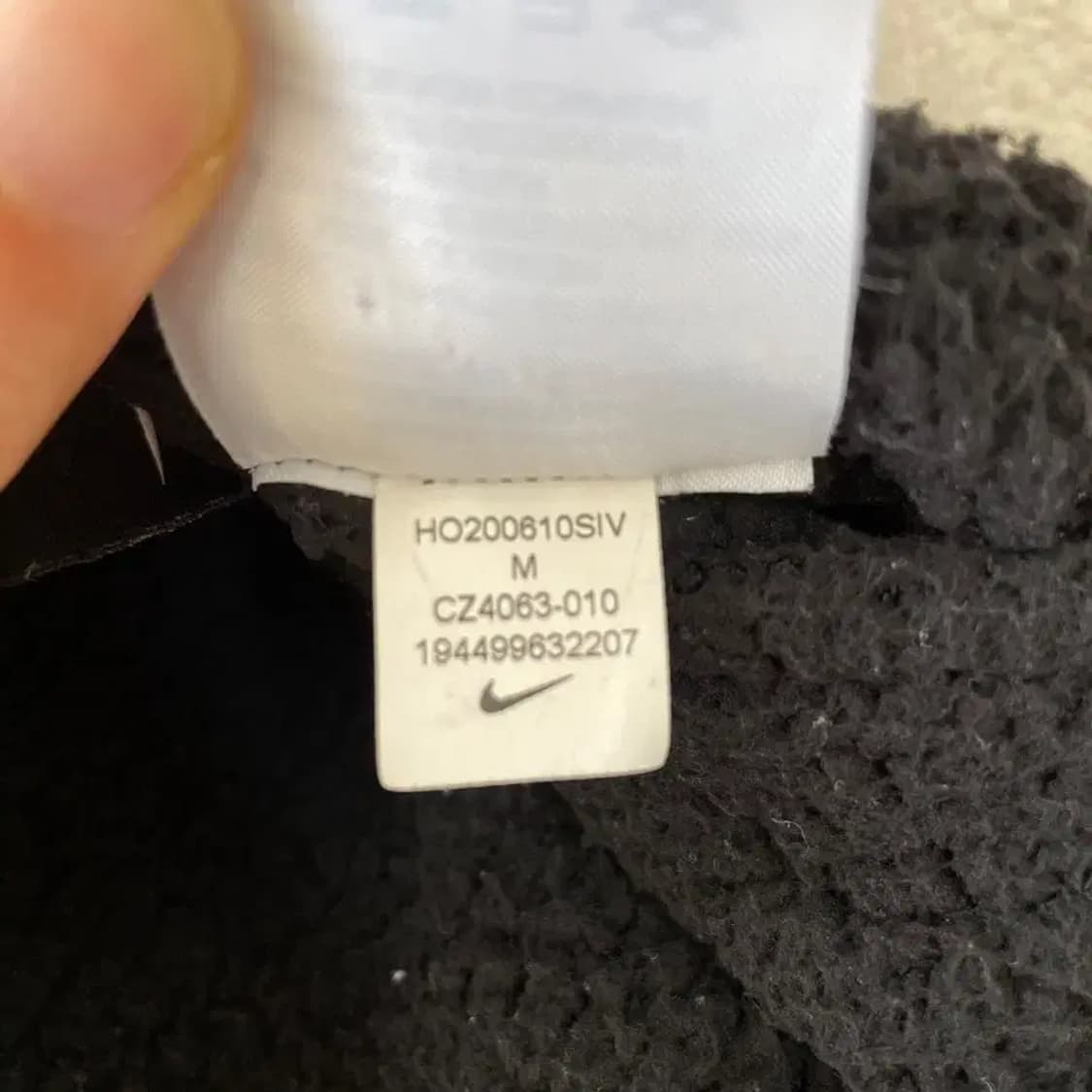 L 나이키 NSW 양면 빅스우시 후리스 자켓 100 상품이미지9