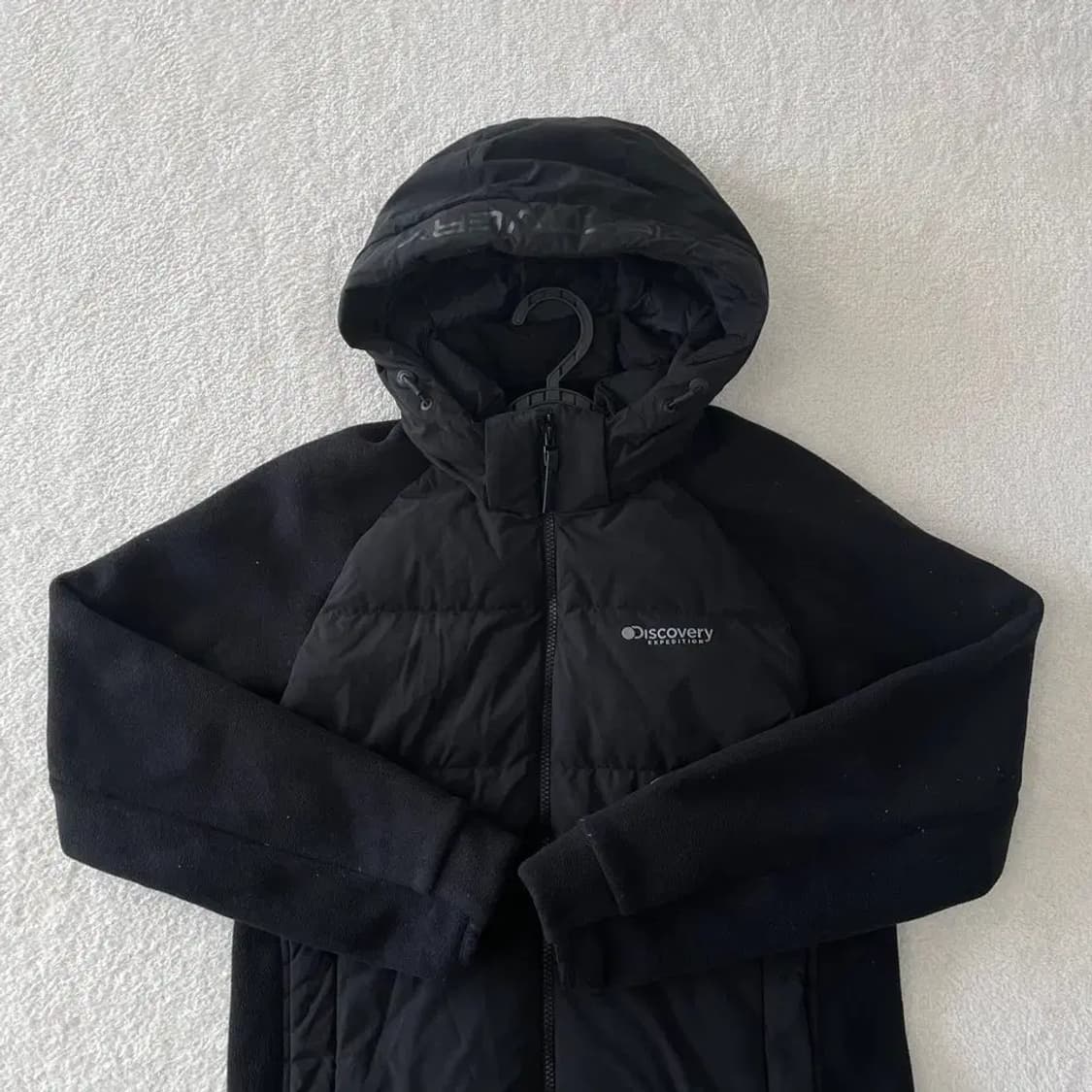 95 디스커버리 여성 구스다운 후리스 패딩자켓 상품이미지2