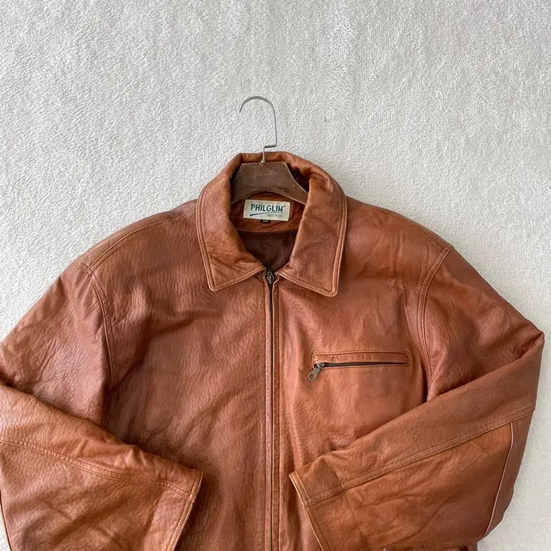 [XL] 90'S 빈티지 양가죽 레더자켓 105 상품이미지2