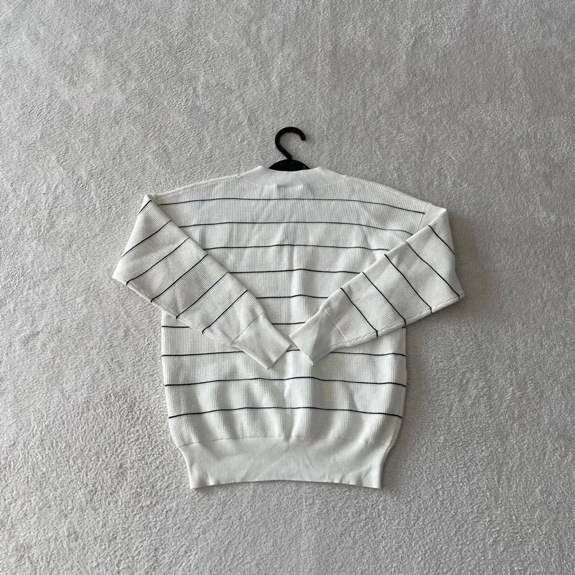 90 라코스테 여성 스트라이프 니트 풀오버 상품이미지5