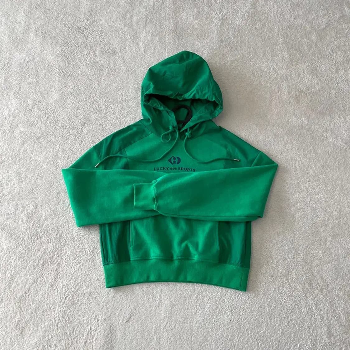 럭키슈에뜨 2023 우븐믹스 후드티 상품이미지1