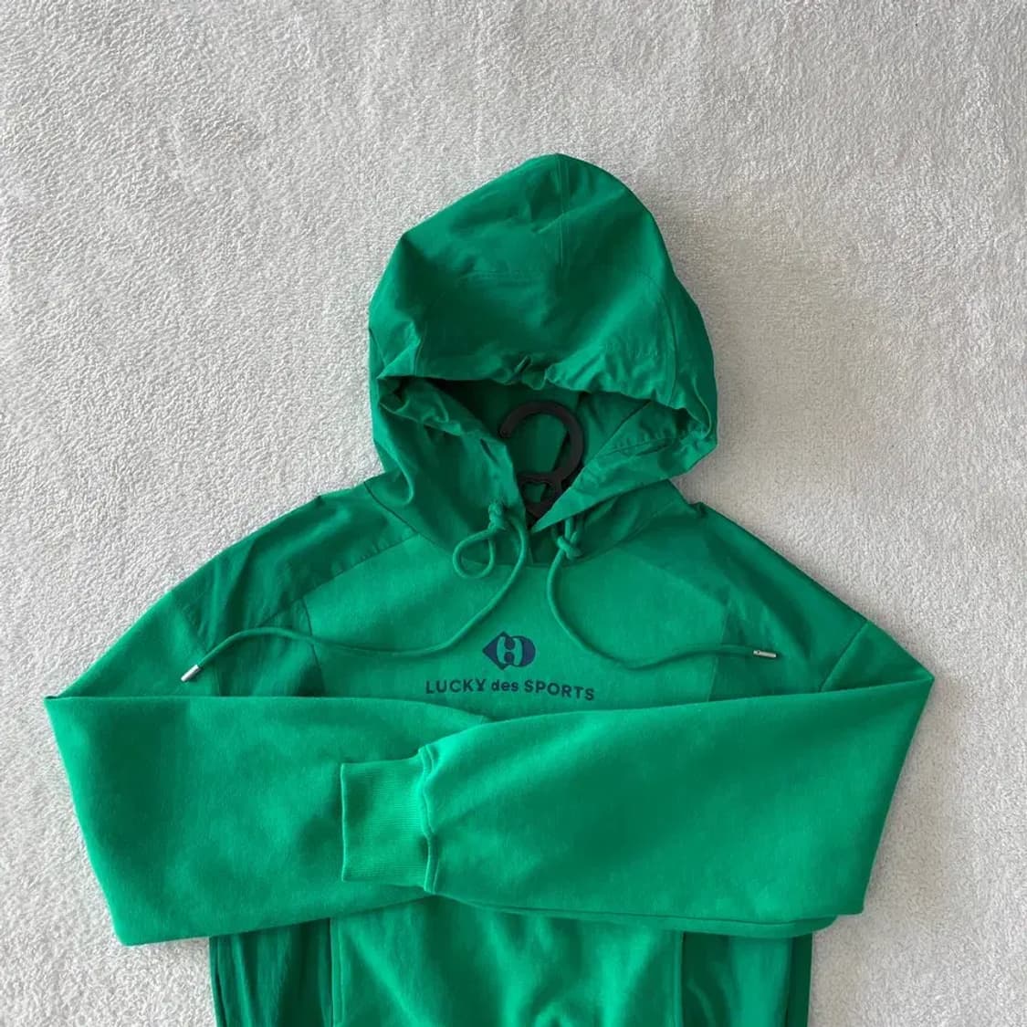 럭키슈에뜨 2023 우븐믹스 후드티 상품이미지2