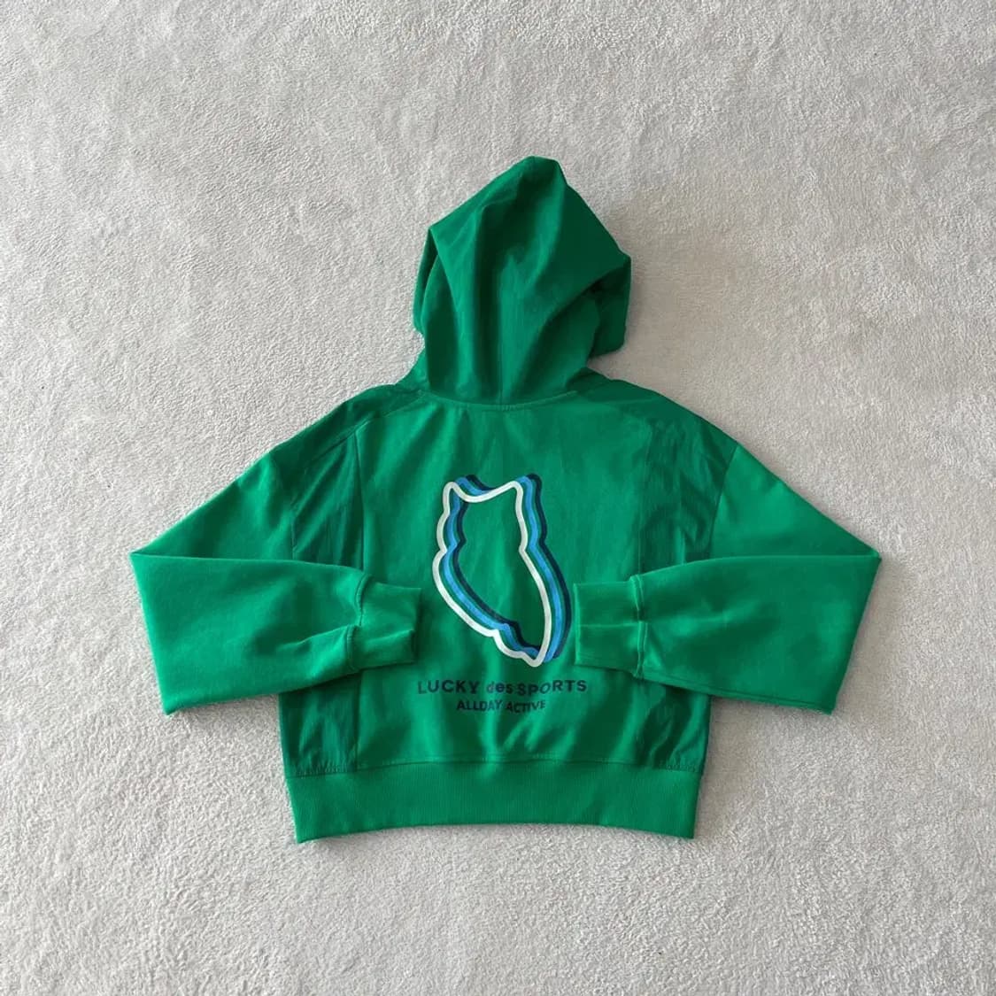 럭키슈에뜨 2023 우븐믹스 후드티 상품이미지8