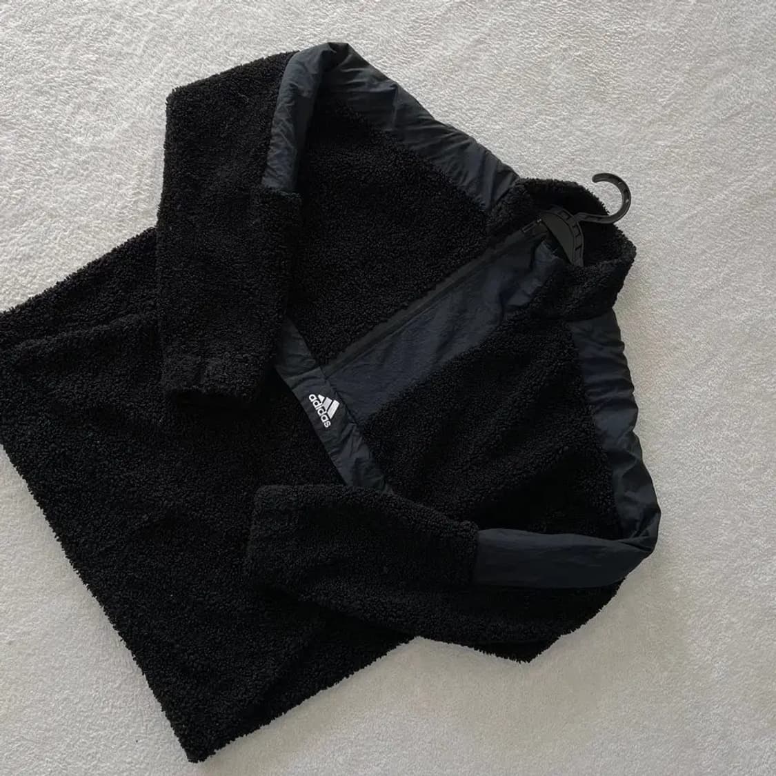 L 아디다스 후리스 풀오버 자켓 100 상품이미지3