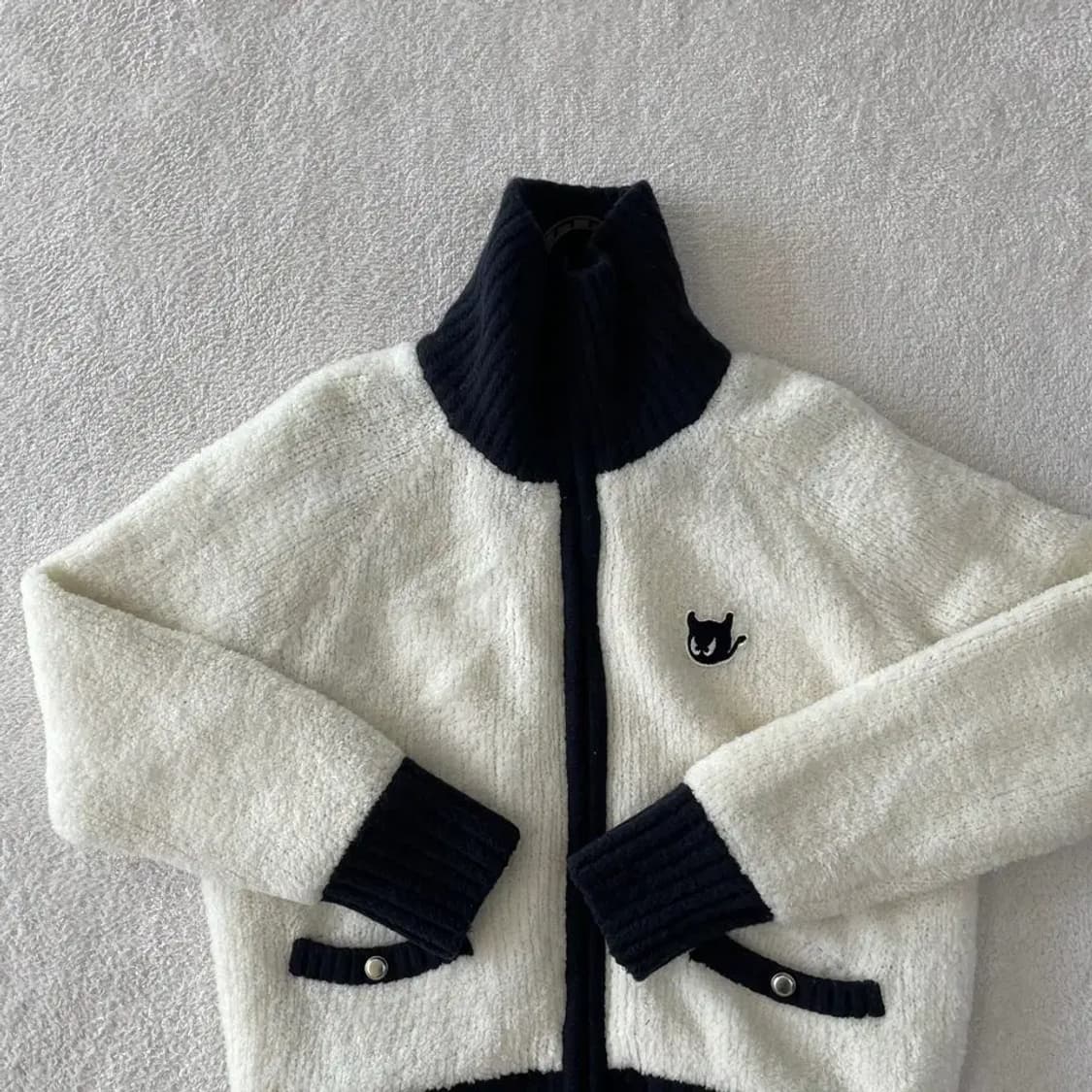 3 왁 골프 여성 방풍 풀집업 스웨터 자켓 WAAC 상품이미지2