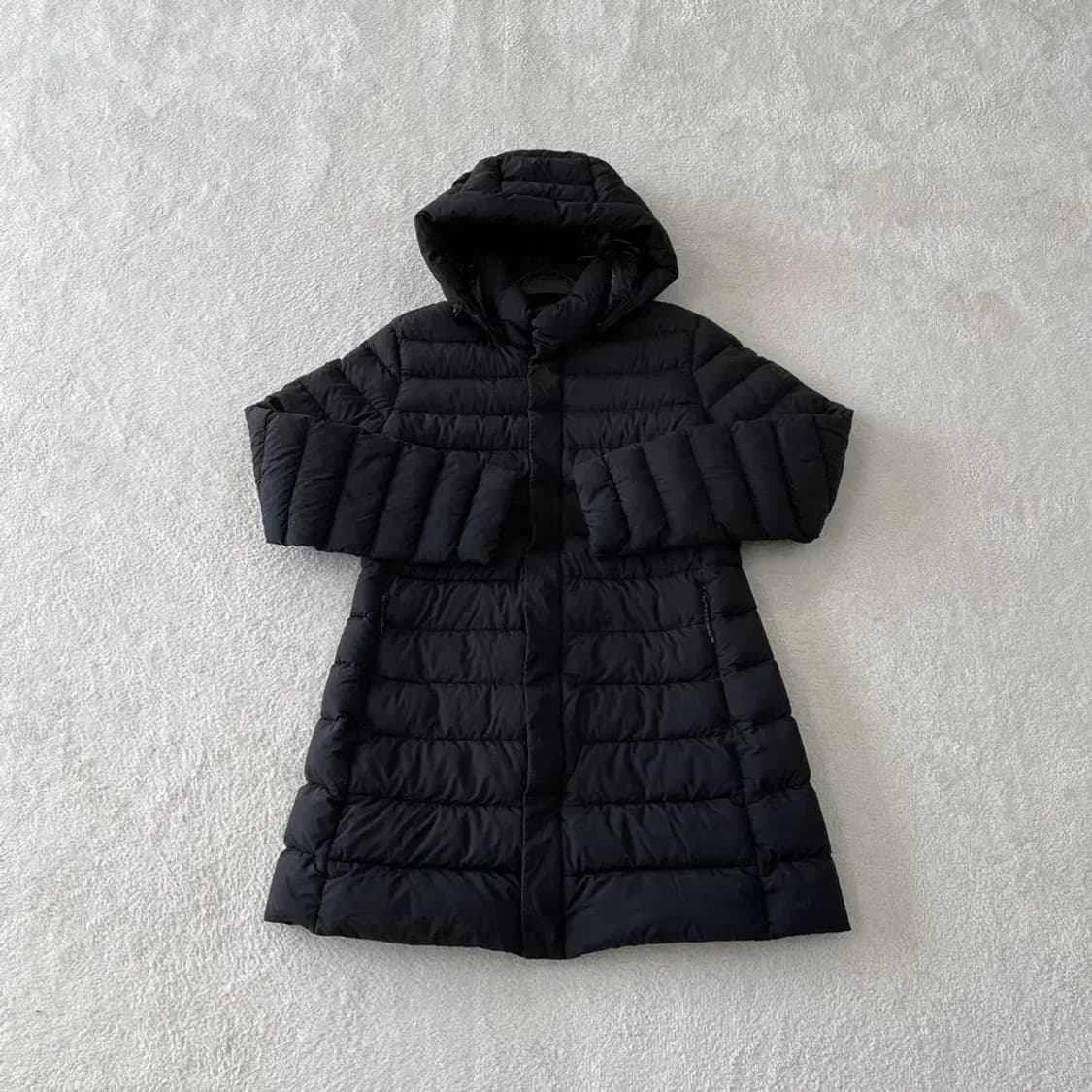 100 코오롱 여성 구스다운 롱패딩 상품이미지1