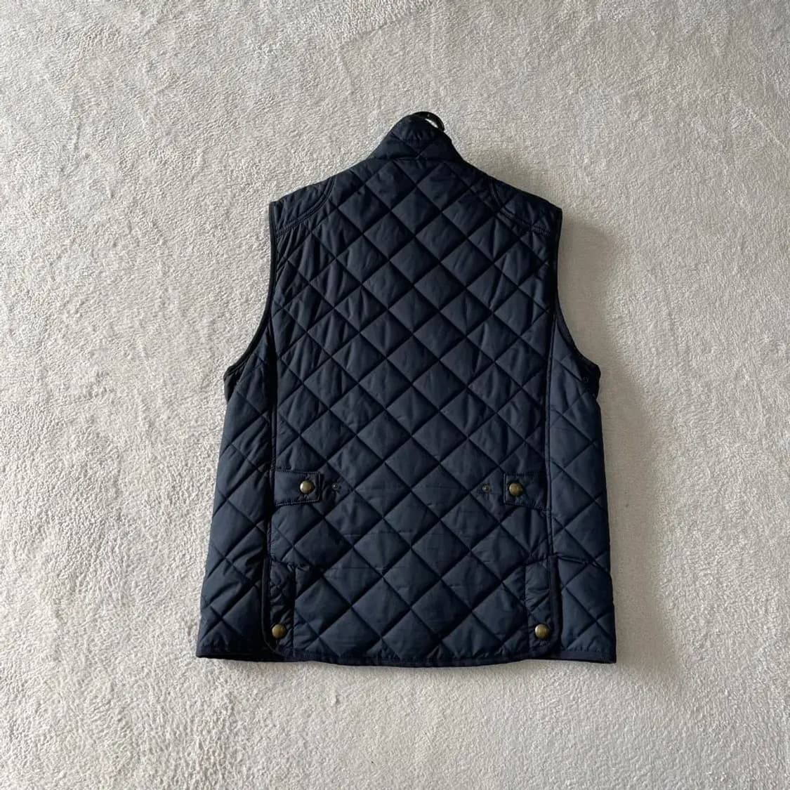 S 폴로 남성 퀼팅 베스트 조끼 네이비 상품이미지8