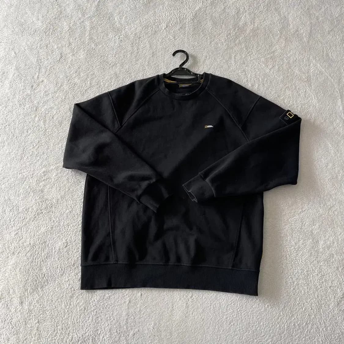 XL 내셔널지오그래픽 블랙 맨투맨 105 상품이미지1