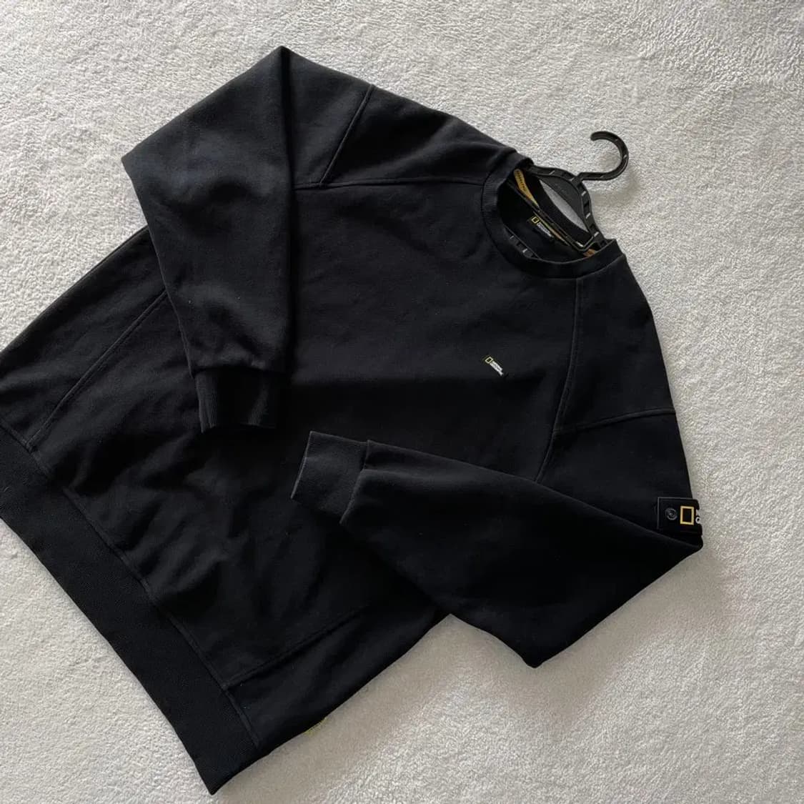 XL 내셔널지오그래픽 블랙 맨투맨 105 상품이미지3