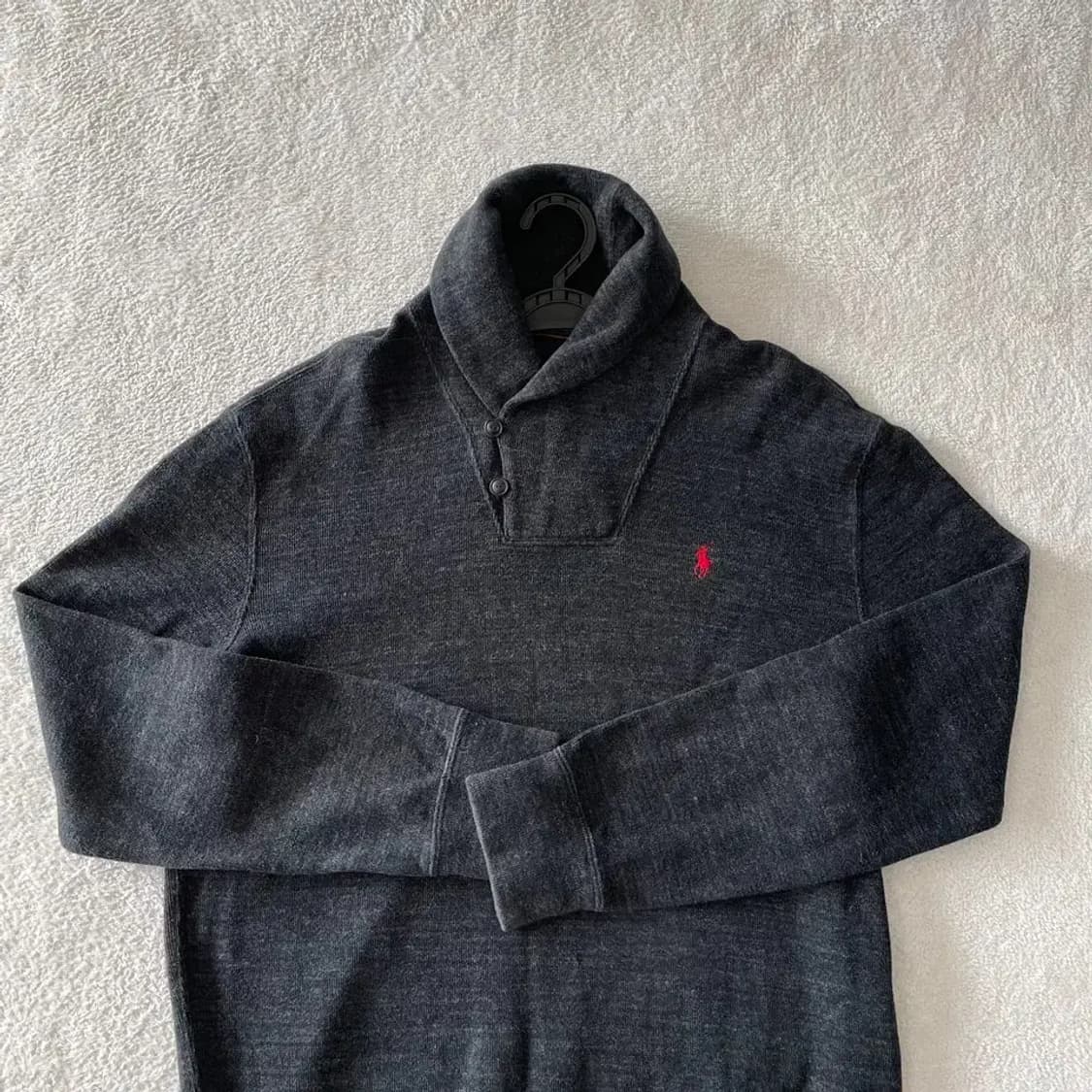 폴로 숄카라 니트 L 상품이미지2