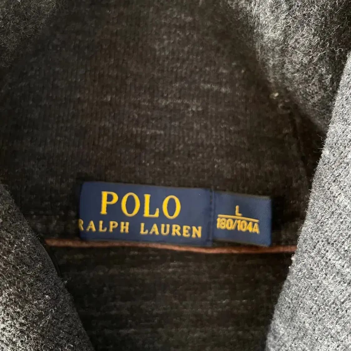 폴로 숄카라 니트 L 상품이미지4