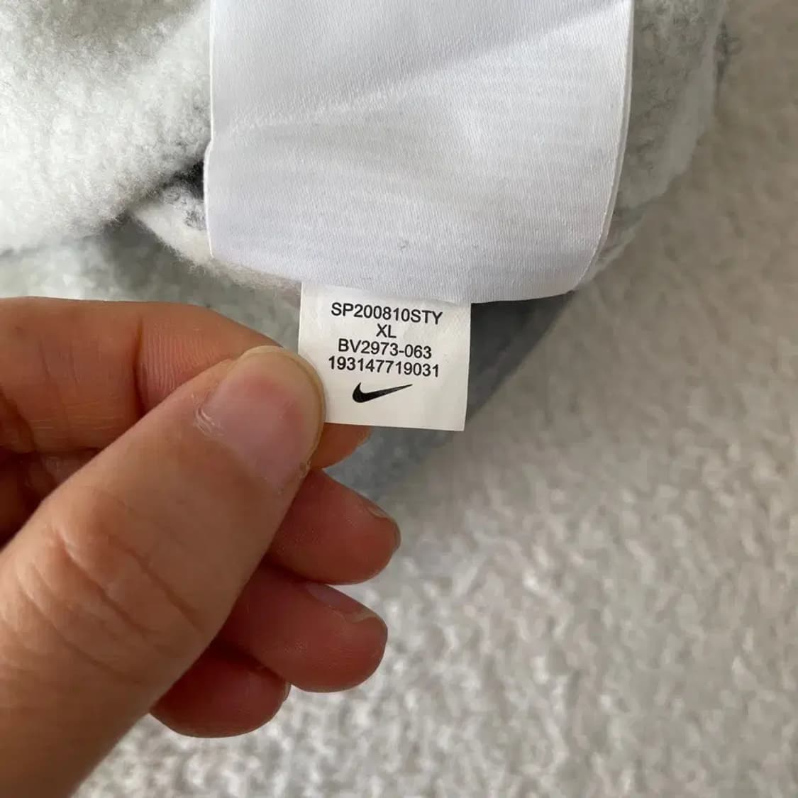 XXL 나이키 기모 후드티 110 상품이미지7