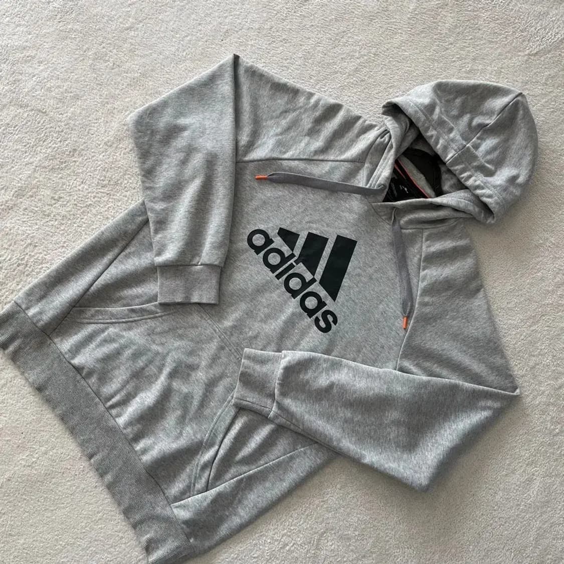 XL 아디다스 로고 후드티 105 상품이미지3