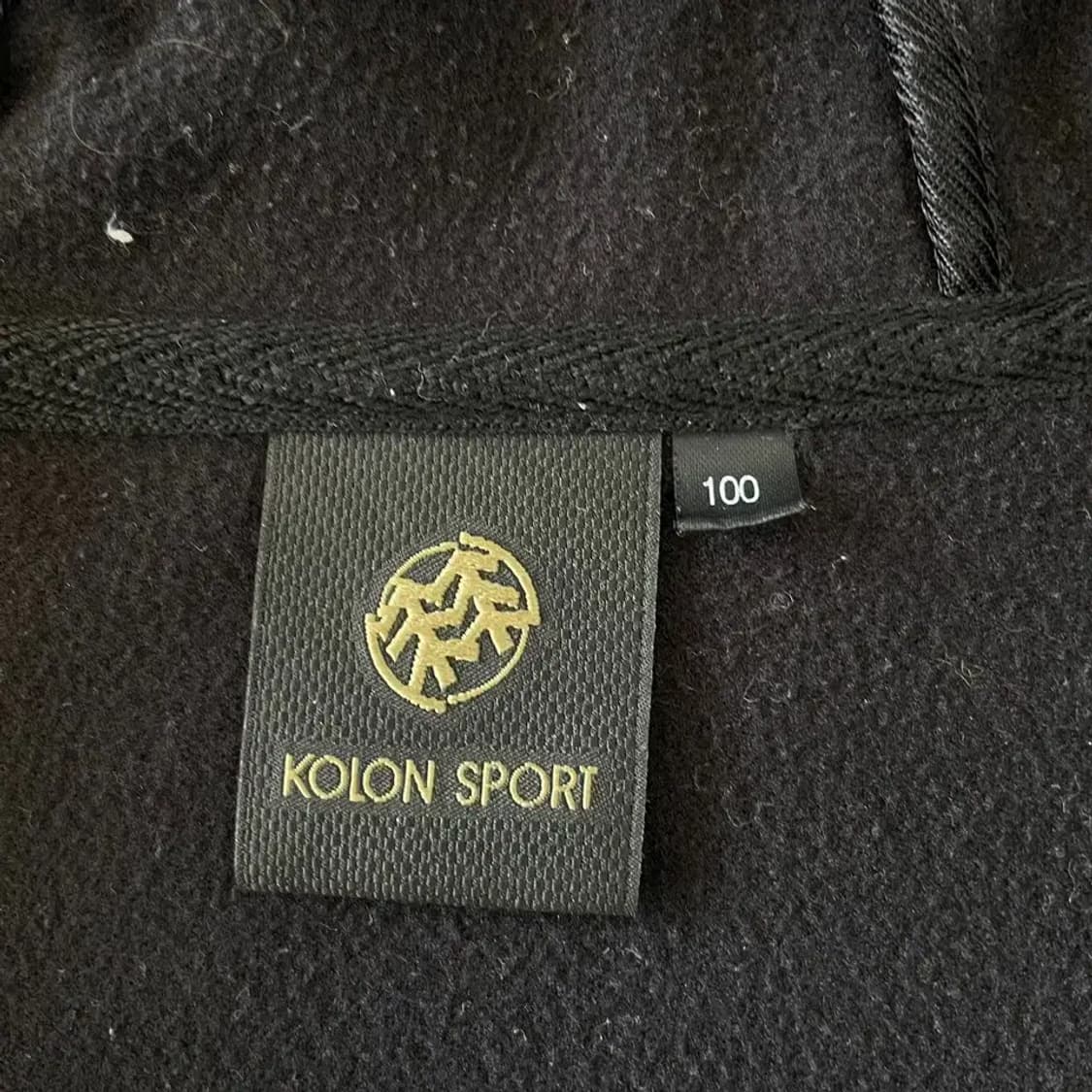 M 코오롱 남성 기모 후드자켓 95 상품이미지4