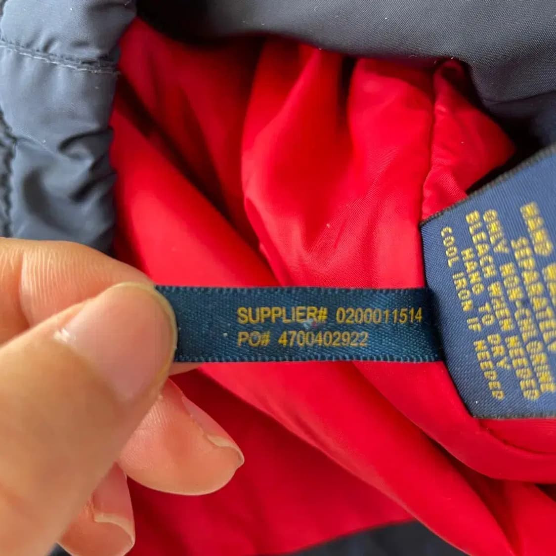 M 폴로 레드포드 경량패딩 자켓 네이비 블루종 상품이미지7