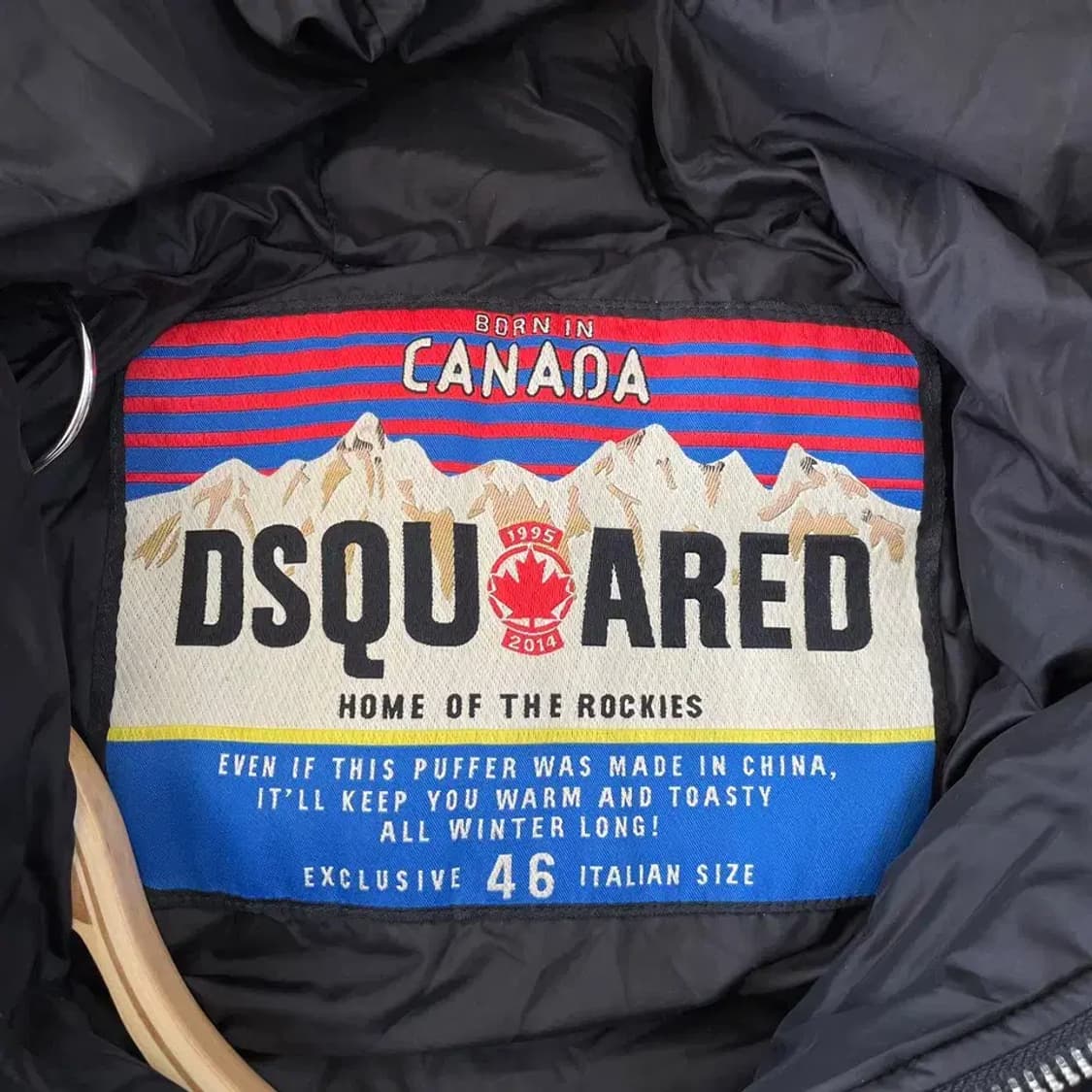 95 디스퀘어드2 콜마이너 다운 패딩 46 상품이미지4