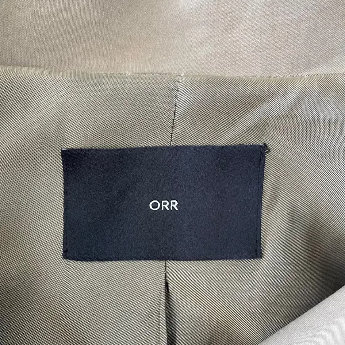 오르 ORR 트렌치 롱코트 S 상품이미지4