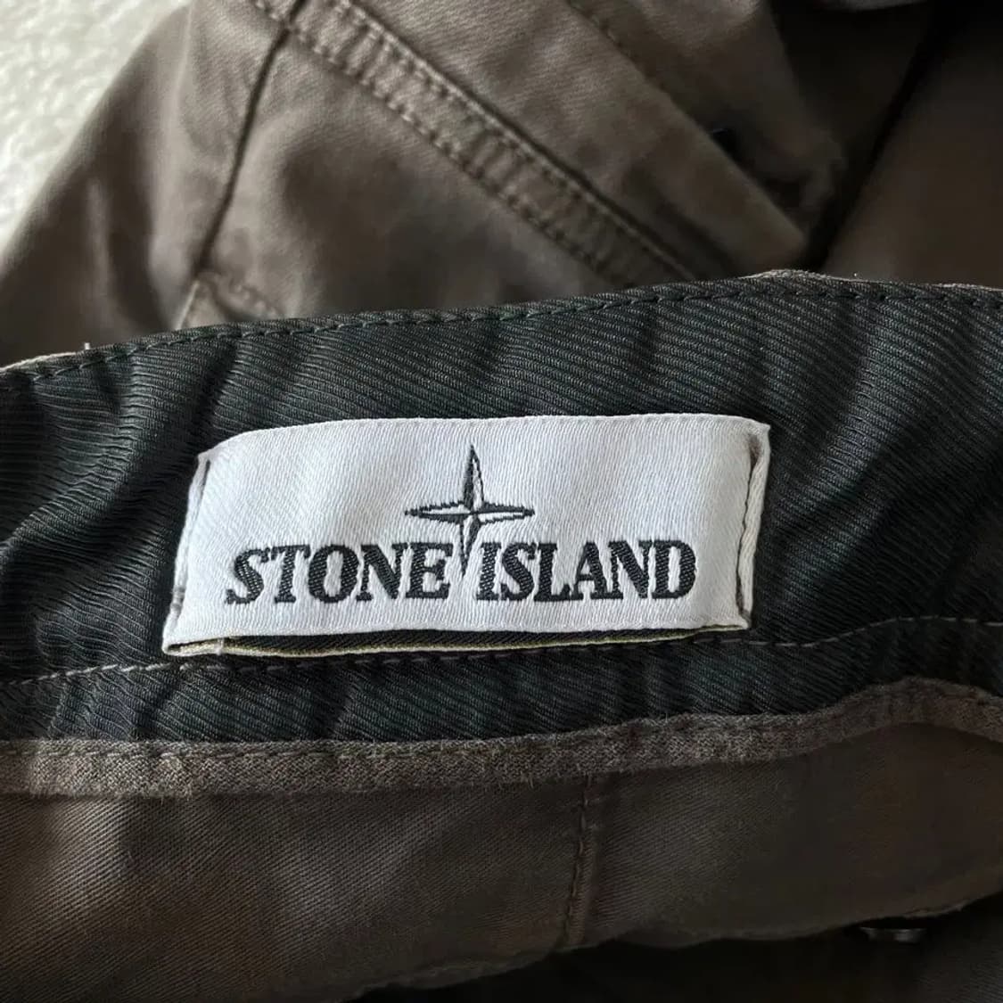 34 스톤아일랜드 브라운 카고팬츠 바지 상품이미지5