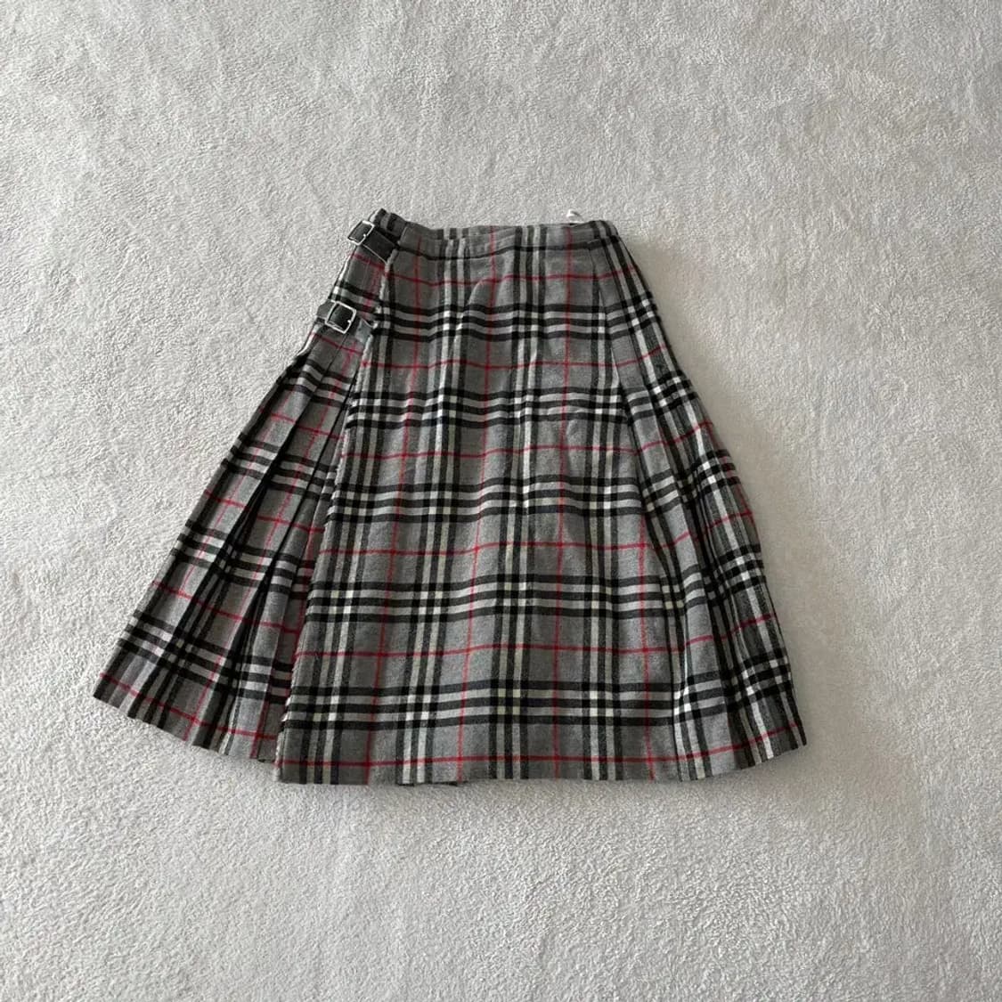 버버리 울 스커트 치마 상품이미지7
