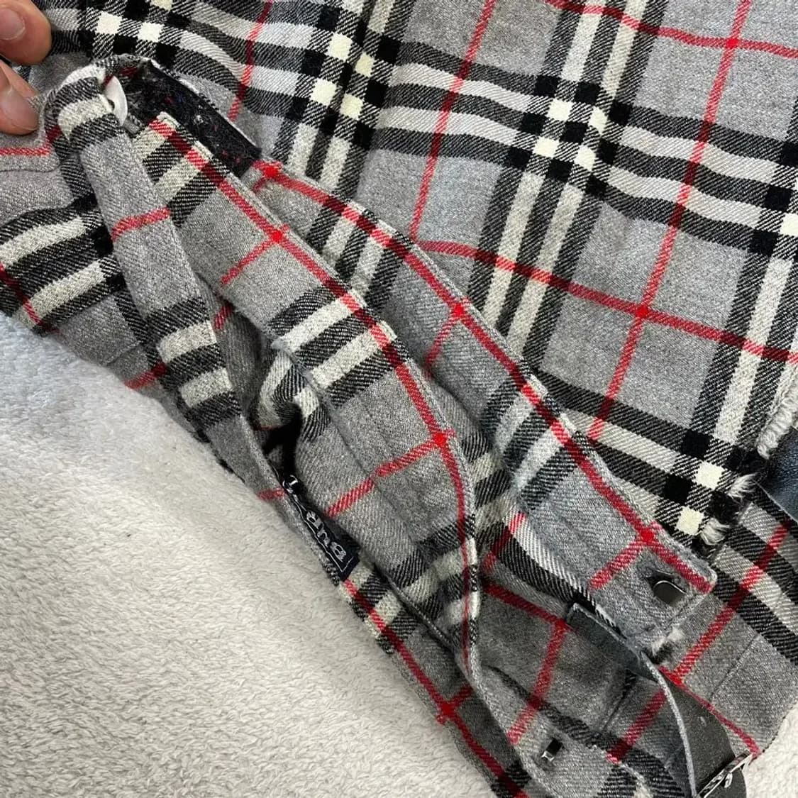 버버리 울 스커트 치마 상품이미지9