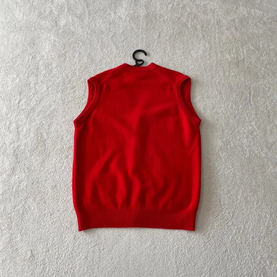 [XL] 80'S USA 버진램스울 LORD JEFF 니트베스트집업 자켓 상품이미지6