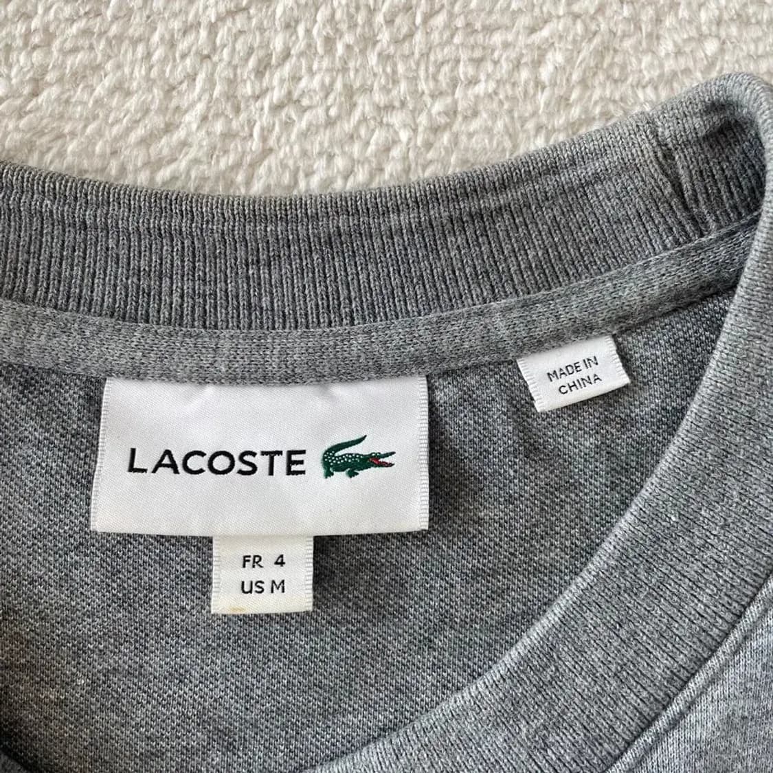 라코스테 남성 맨투맨 M 상품이미지6