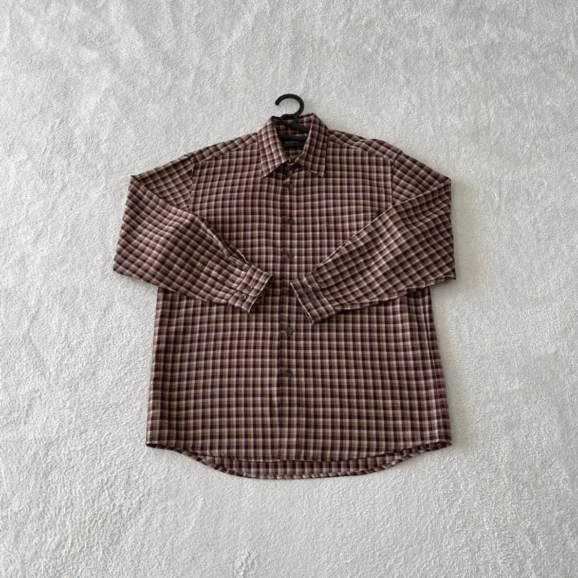 입생로랑 올드스쿨 체크셔츠 100 L 상품이미지1