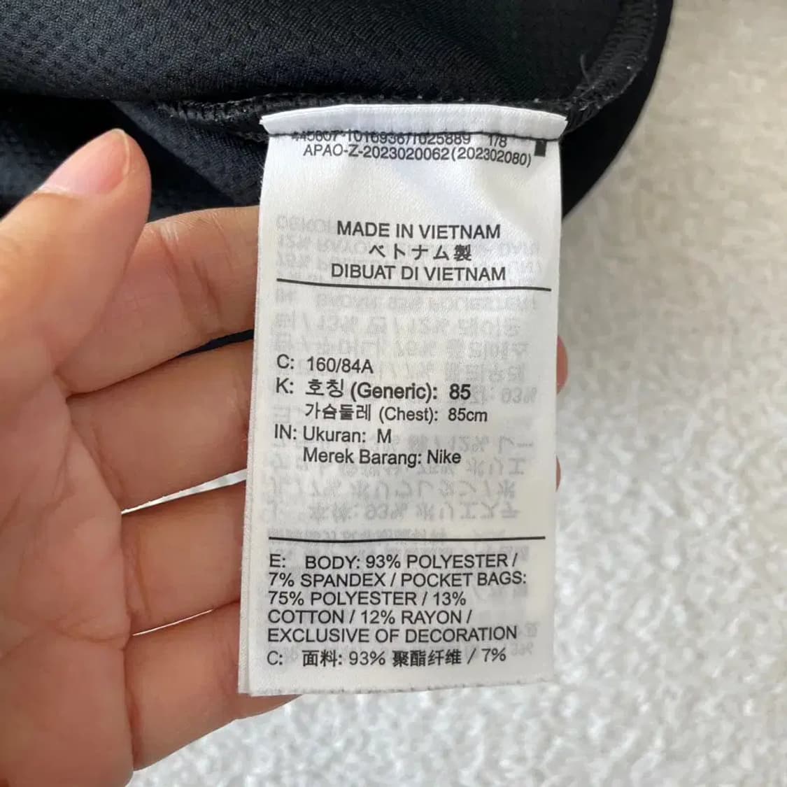 M 나이키 여성 신형 프리마 하프집 트레이닝 탑 러닝 상품이미지8