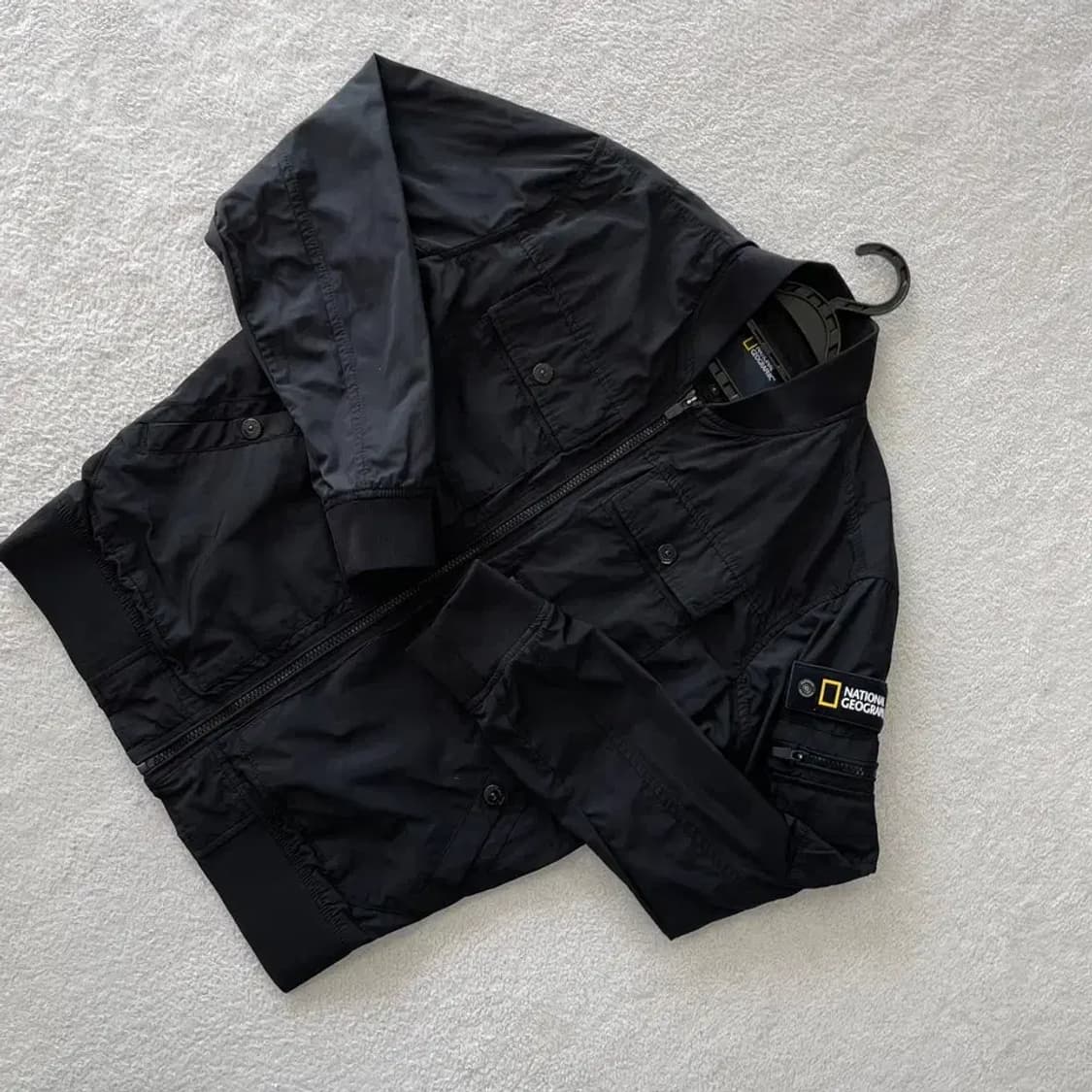 M 내셔널지오그래픽 유틸리티 블루종 바람막이 자켓 95 상품이미지3