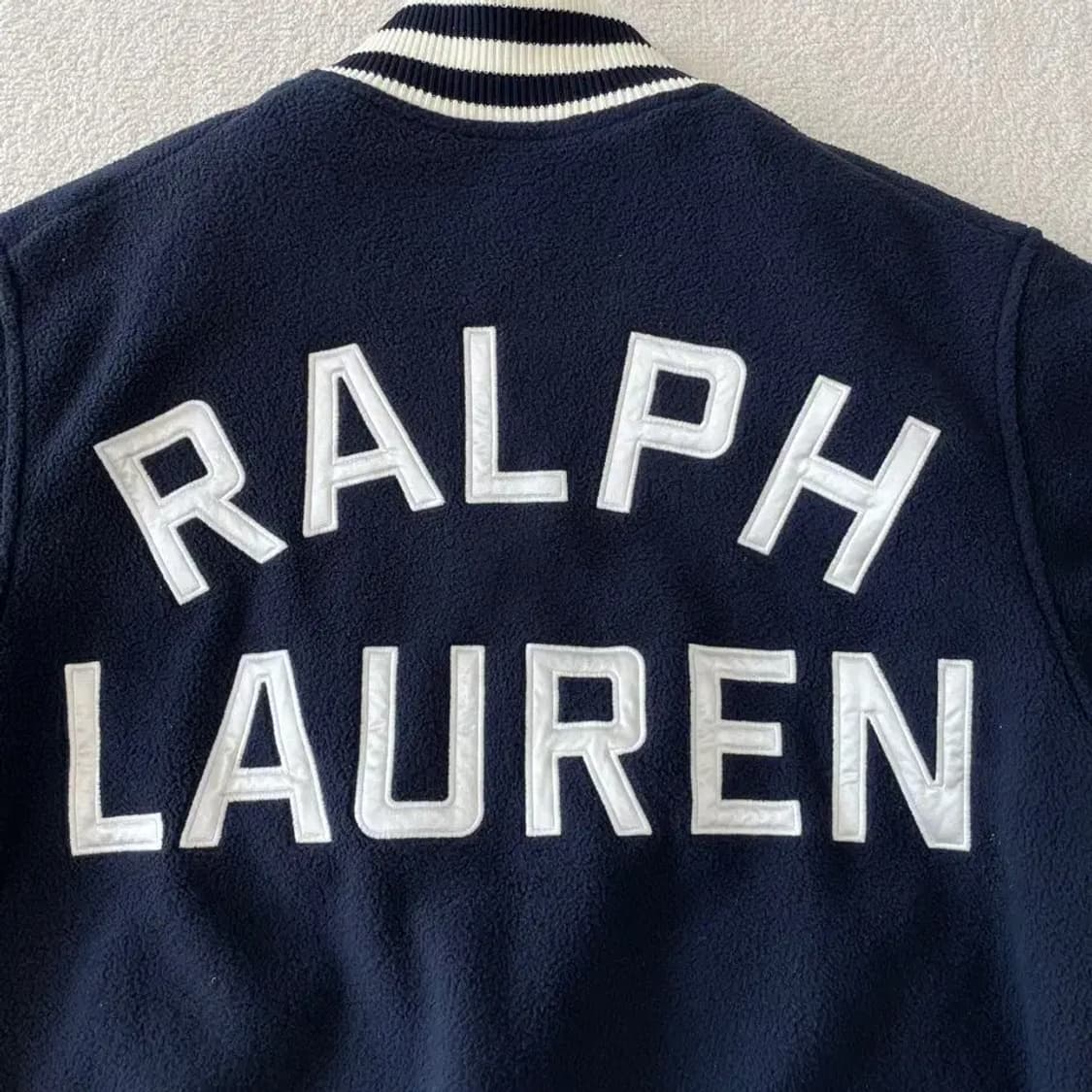 폴로 여성 신형 RL 리버시블 보머 자켓 후리스 상품이미지5