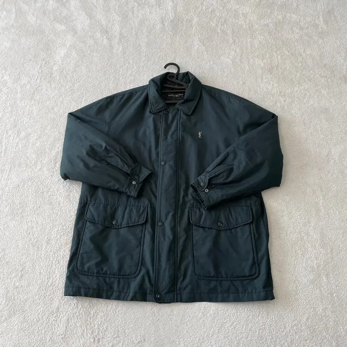 XL 입생로랑 올드스쿨 패딩 블루종 자켓 105 상품이미지1