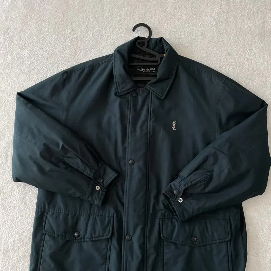 XL 입생로랑 올드스쿨 패딩 블루종 자켓 105 상품이미지2