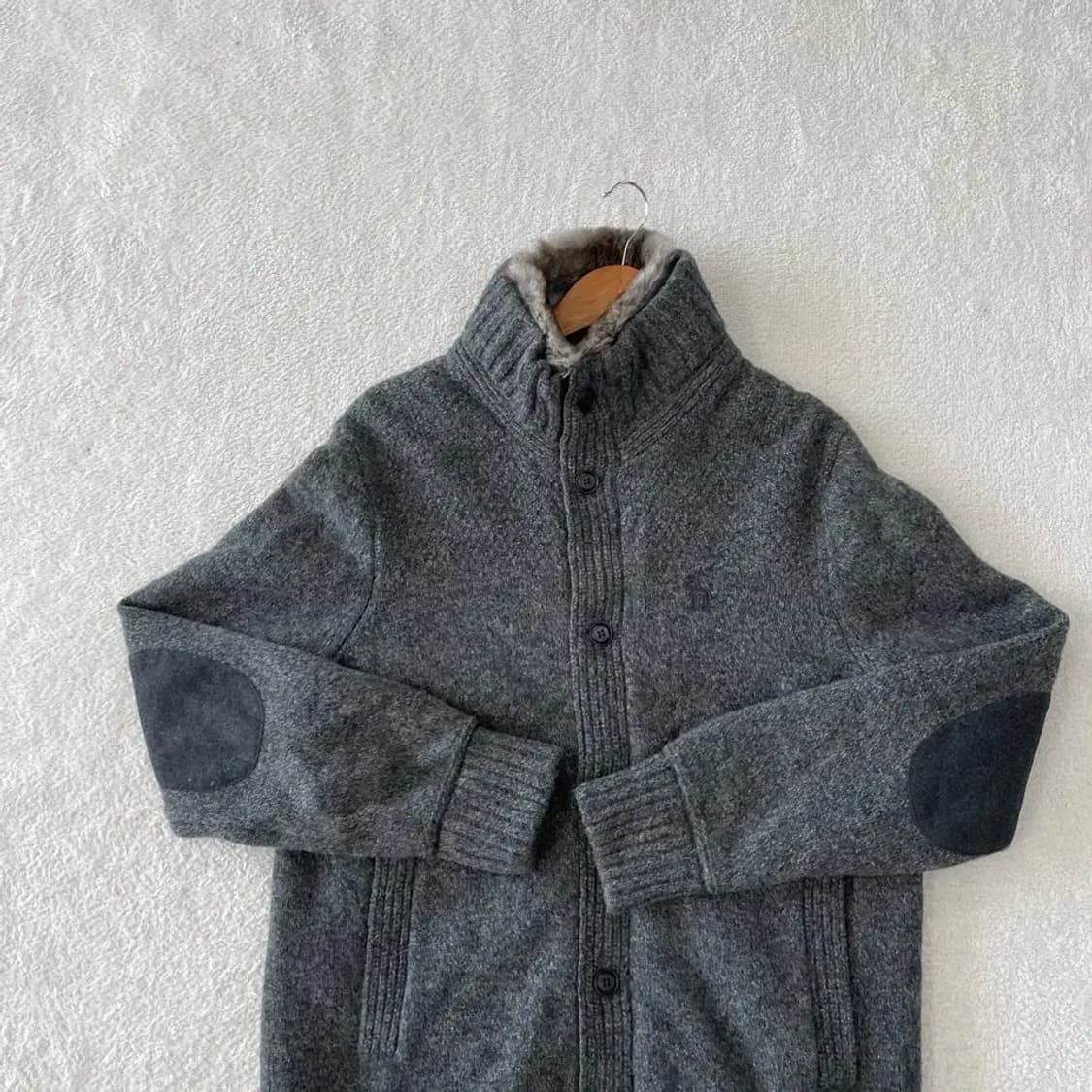 M 헤지스 남성 니트집업 자켓 95 상품이미지2