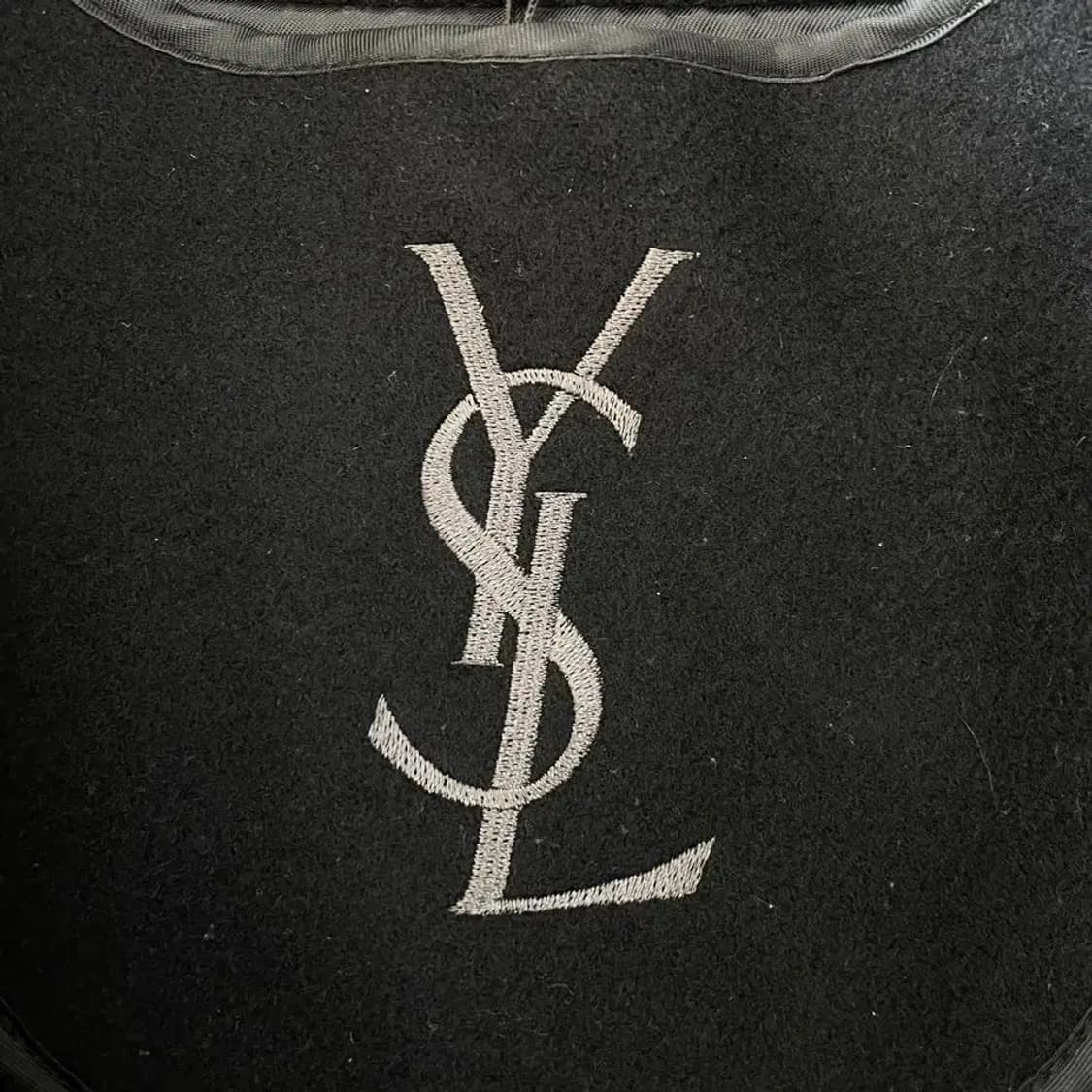 입생로랑 울 자켓 100 올드스쿨 블루종 상품이미지4