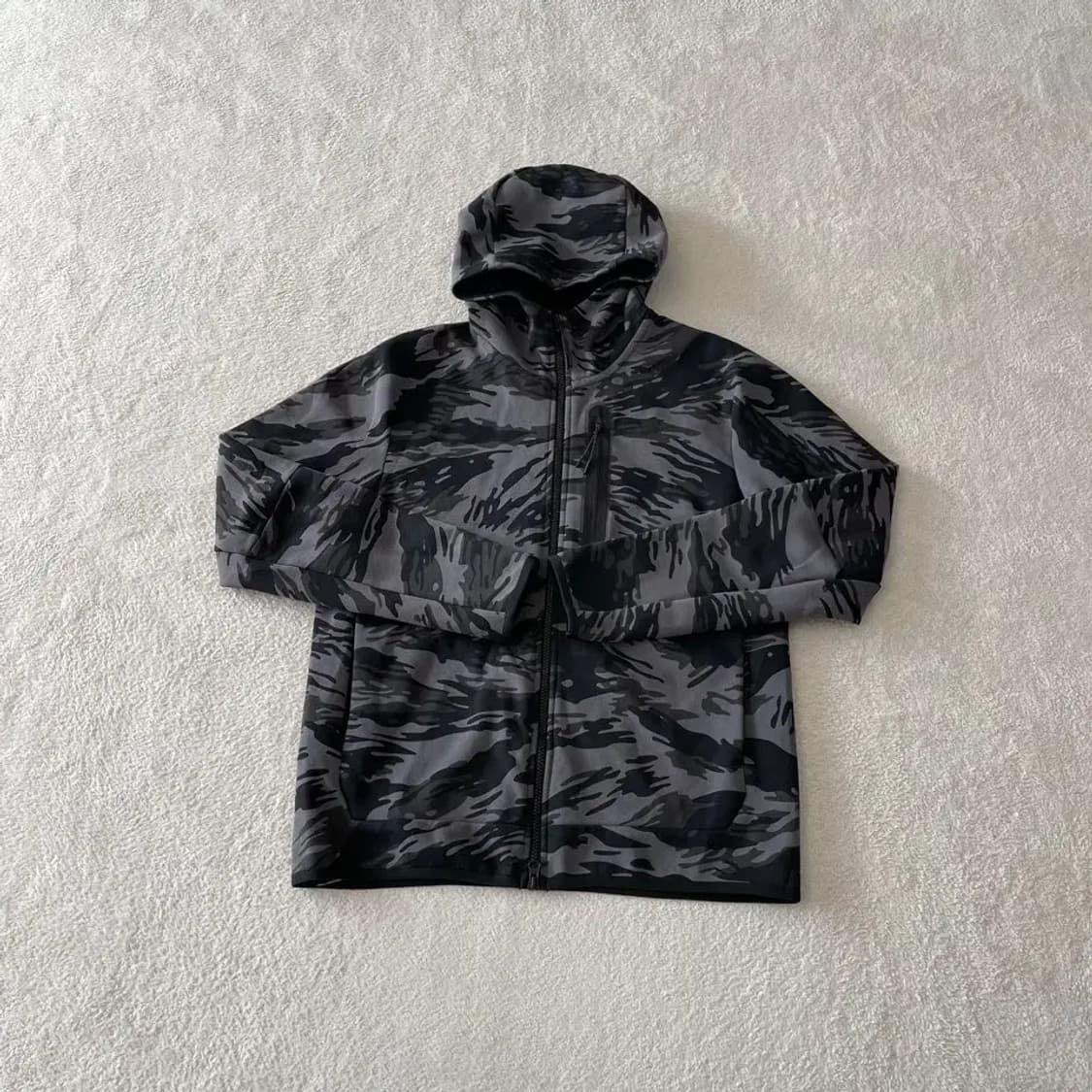 L 나이키 카모 테크팩 세트 후드집업 바지 100 상품이미지2