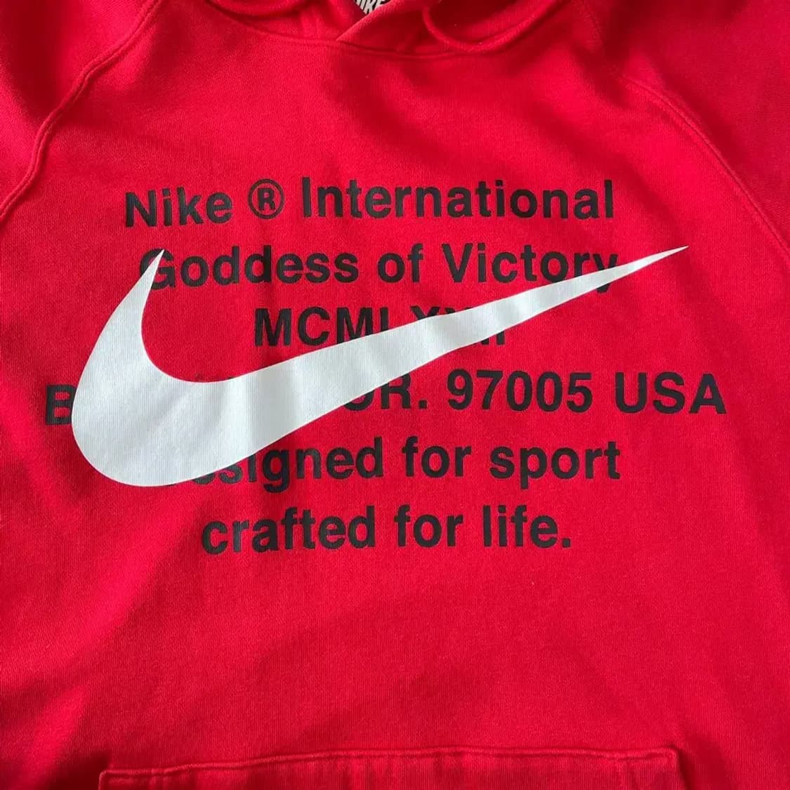 M 나이키 더블스우시 후드티 95 상품이미지5